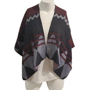 [Lapis] Open Poncho - Size One Size